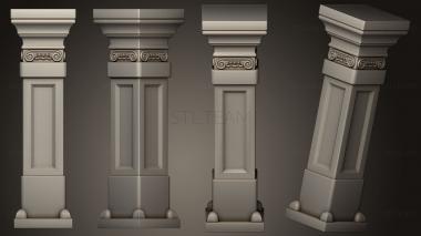 3D model Columns Collection (STL)